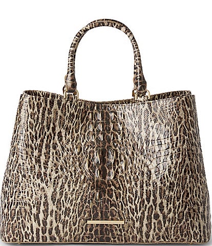 BRAHMIN Melbourne Collection Dark Green Valley Small Denise