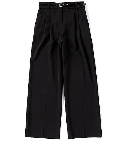 black dress pants for girls Ally B Bootcut Flat-Front - Waist:W-38 and perfect for cool travel friendly Nashville Bachelorette Outfits |