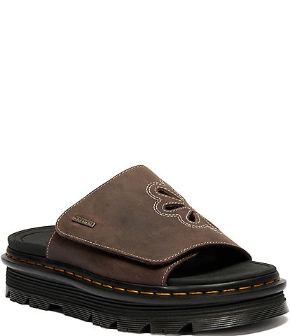 Dr. Martens Women's Zebzag Flower Cutout Platform Slides | Dillard's