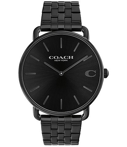 COACH Men's Oliver Quartz Analog Stainless Steel Bracelet Watch