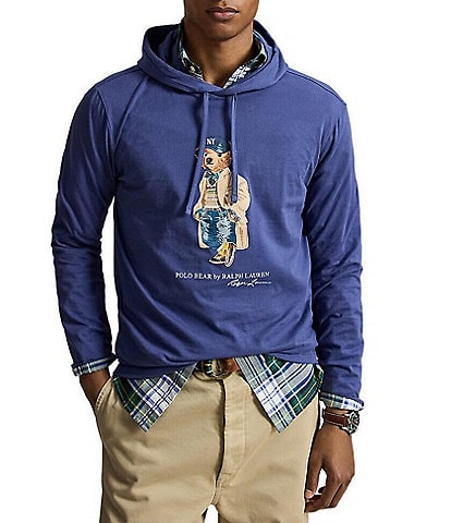 Polo Ralph Lauren Big & Tall Graphic Loopback Fleece Hoodie
