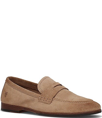 Johnston & Murphy Men's Collier Suede Penny Loafers | Dillard's