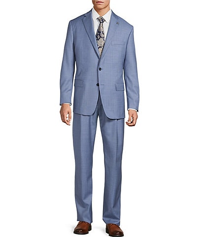 Hart Schaffner Marx Chicago Classic Fit Flat Front 2-Piece Suit