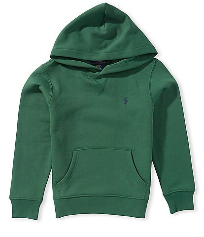 Polo Ralph Lauren Big Boys Madras Logo French Terry Hoodie | Dillard's