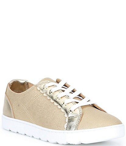 Lilly Pulitzer Lilly Leather Lace Up Sneakers | Dillard's