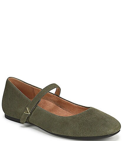 Naturalizer Cosmic Suede Mary Jane Flats | Dillard's