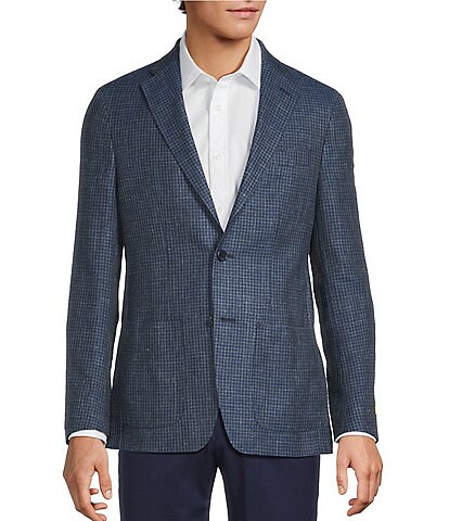 早い者勝ち！タグ・カバー付き美品！Indisce MX Blazer S Hart Schaffner Marx Solid Textured HartFlex Blazer | Dillard's