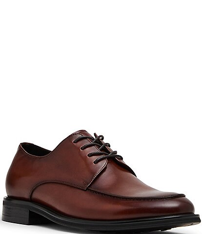 steve madden brown leather dress Men's Buckner Oxfords, Mens, 9.5, Black Honey Bunch