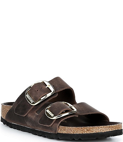 Birkenstock Women's Arizona Big Buckle Printed Footbed Slide