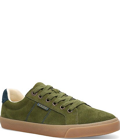 ☆aloha☆  ER ALOHAS Tb.490 Rife Suede and Leather Lace Up Sneakers | Dillard's