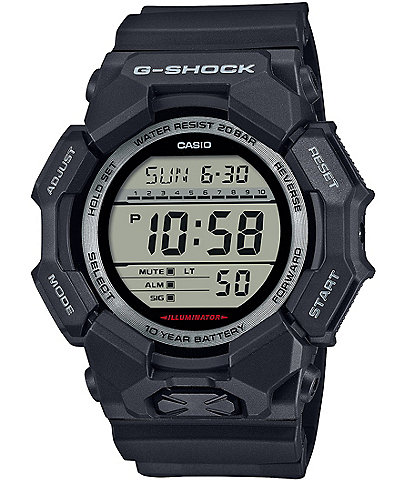 G-Shock Men's Casio Digital Shock Resistant Resin Strap Watch
