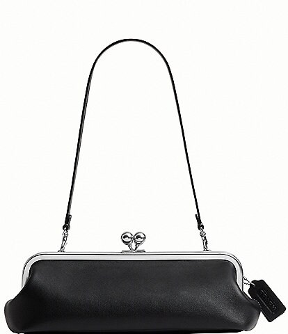COACH Large Oversized Kisslock Frame Shoulder Clutch Bag | Dillard's