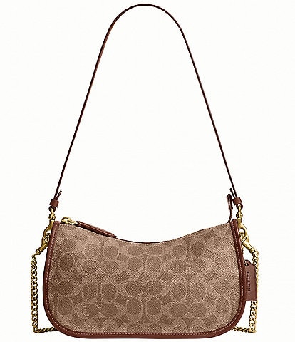 COACH Tabby 26 Signature Jacquard Shoulder Bag | Dillard's