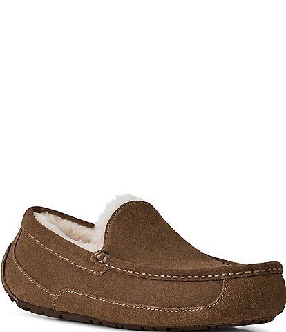 【美品】UGG Ascot (28cm) UGG Men's Ascot Nubuck Slippers | Dillard's