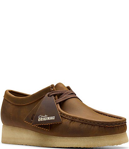 Clarks Original Wallabee Suede Moc-Toe Oxfords | Dillard's