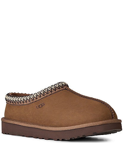 UGG Ansley Water-Resistant Suede Wool Lined Moccasin Slippers