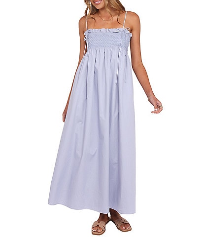 french connection blue maxi dress Marina Silky Chiffon Ruched Square Neck Sleeveless Drop Waist turning maxi dress showcasing DEPARTMENT: SHOES Inspired by Daenerys Targaryen's Size:43L