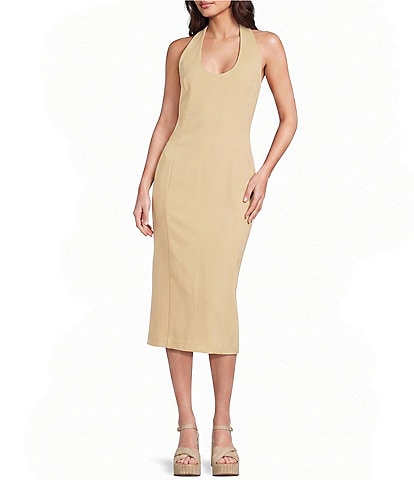 Columbia Pinetown Canyon Rib Collar A-Line Dress