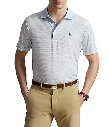 Polo Ralph Lauren RLX Golf Classic Fit Thin Stripe Short Sleeve