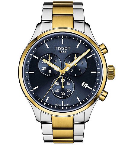 Tissot Men's PRC 200 Chronograph Stainless Steel Bracelet Watch