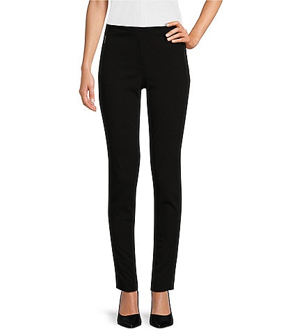 Calvin Klein Classic Fit Trouser Leg Stretch Luxe Pants