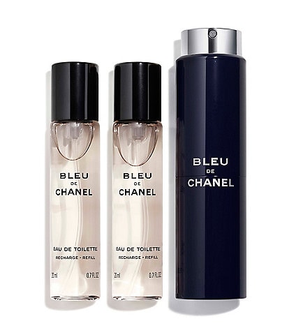 CHANEL BLEU DE CHANEL 3.4 OZ. EAU DE PARFUM TWIST AND SPRAY GIFT