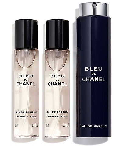 CHANEL BLEU DE CHANEL 3.4 OZ. EAU DE PARFUM TWIST AND SPRAY GIFT