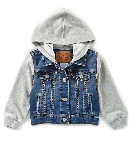 baby sherpa jean jacket