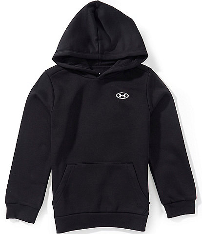 Under Armour Big Boys Long Sleeve Solid Rival Fleece Hoodie