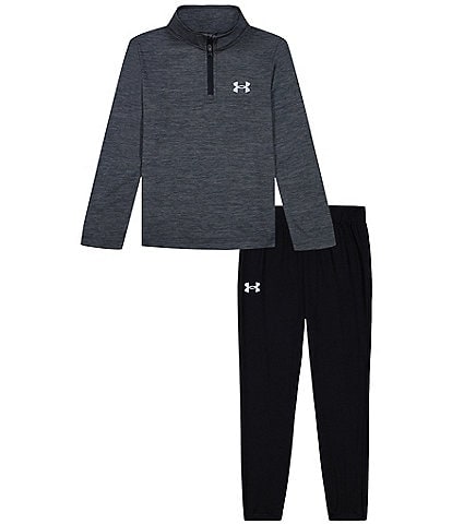 Under Armour Baby Boys 12-24 Months Long-Sleeve 1/4-Zip Twist-Tech Jacket  & Coordinating Speed Tech Jogger Pant Set