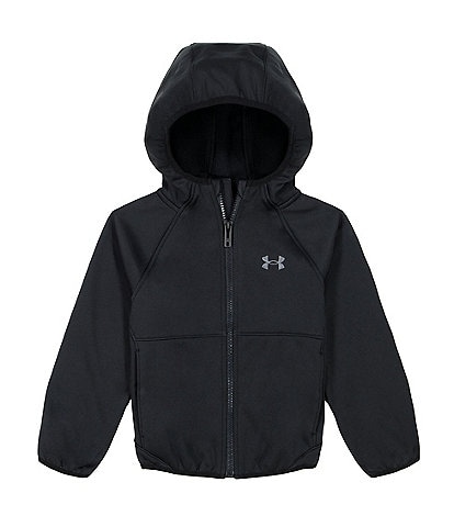 Under Armour Baby Boys 12-24 Months Long Sleeve Sim Softshell Microfleece Inner Layer Jacket