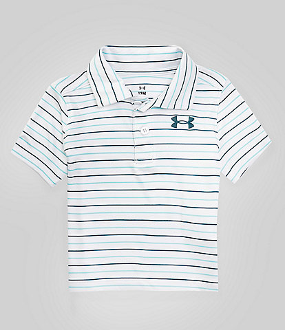 Under Armour Baby Boys 12-24 Months Short Sleeve UA Match Play Stripe Polo T-Shirt