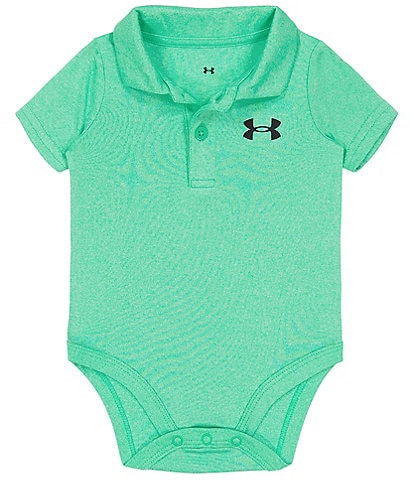 Under Armour Baby Boys Newborn-12 Months Short Sleeve UA Match Twist Bodysuit