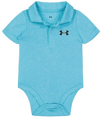 Under Armour Baby Boys Newborn-9 Months Short Sleeve UA Match Twist Bodysuit