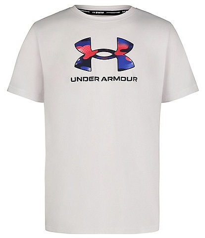 Under Armour Big Boys 2T-7 Short Sleeve Americana Surf UPF Shirt