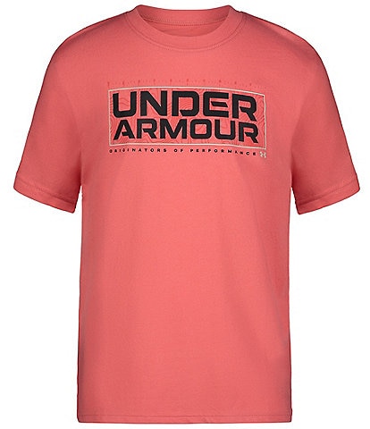 Under Armour Big Boys 8-20 Short Sleeve Intel Mark T-Shirt