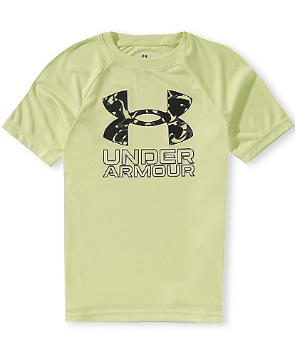 Under Armour Big Boys Short Sleeve Tech Hybrid Graphic T-Shirt