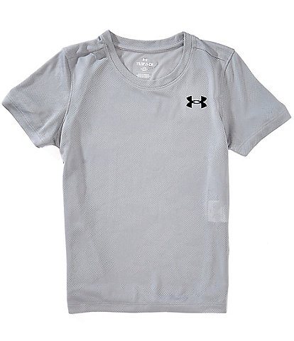 Under Armour Big Boys 8-20 Short Sleeve Tech™ Vent Jacquard All-Over Print T-Shirt