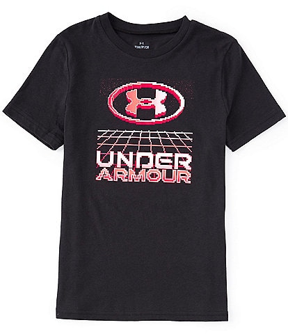 Under Armour Big Boys 8-20 Short Sleeve UA Branded Graphic T-Shirt