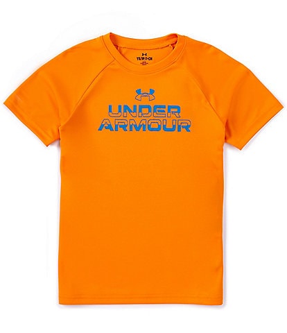 Under Armour Big Boys 8-20 Short Sleeve UA Tech™ Split Wordmark T-Shirt