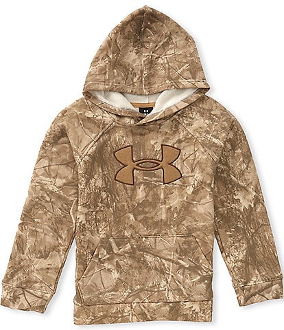 Under Armour Big Boys Camouflage Logo Hoodie