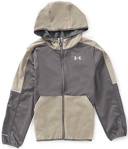 Under Armour Big Boys Long Sleeve Color Blocked Light Softshell Jacket