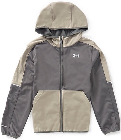 Under Armour Big Boys Long Sleeve Color Blocked Light Softshell Jacket