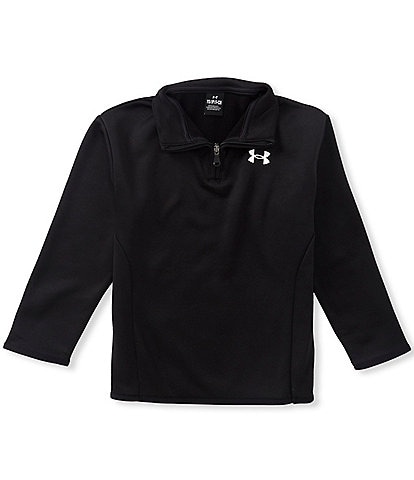 Under Armour Big Boys Long Sleeve Fleece Quarter-Zip Pullover
