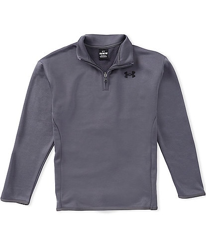 Under Armour Big Boys Long Sleeve Fleece Quarter-Zip Pullover