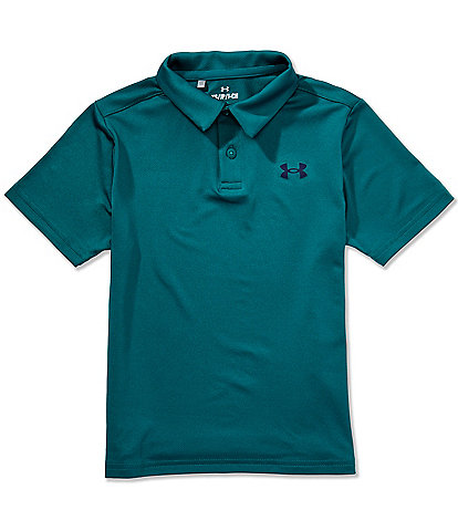 Under Armour Big Boys Short-Sleeve Solid Golf Polo