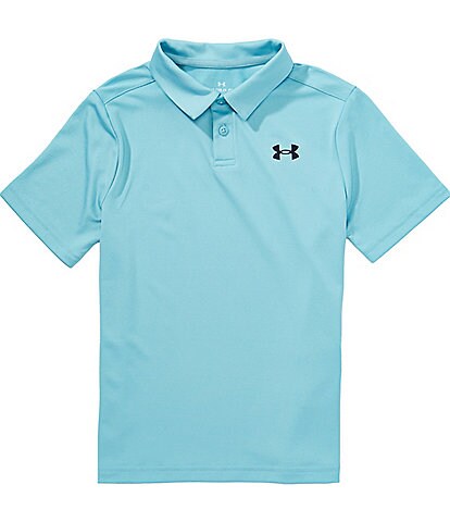 Under Armour Big Boys Short-Sleeve Solid Golf Polo