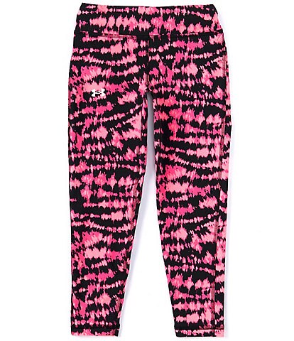 Under Armour Big Girls 7-16 Motion Typography Printed Crop Pants