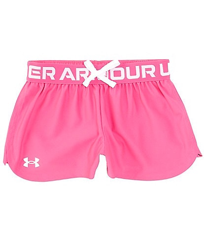 Under Armour Big Girls 7-16 Play Up Solid Shorts