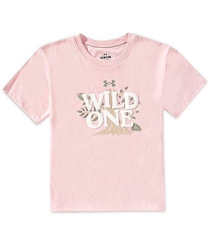 Under Armour Big Girls 7-16 Short-Sleeve Wild One T-Shirt